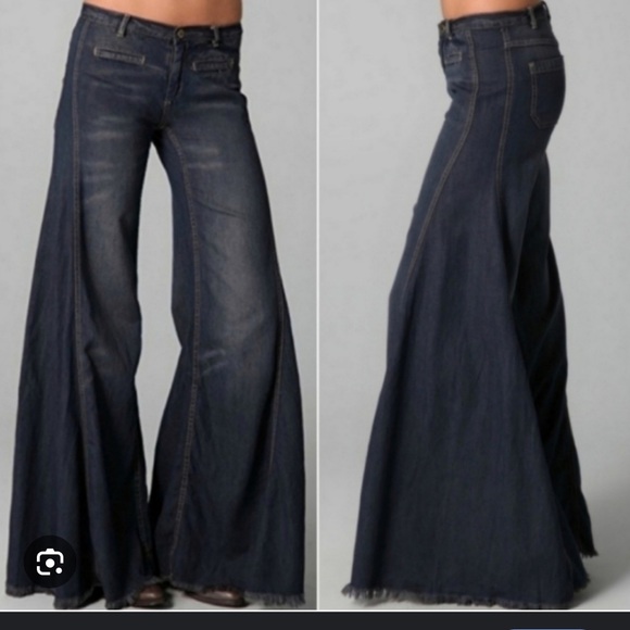Free People Denim - Free people extreme flare jeans
